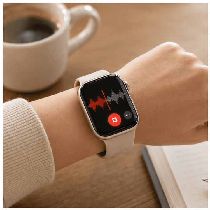 Bruksområde med opptak fra Apple Watch